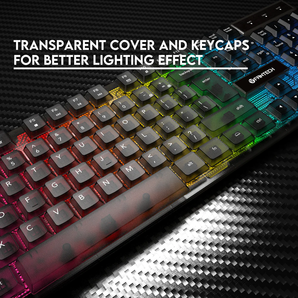 Fantech Shikari K515 RGB Membrane Gaming Keyboard Fantech Shikari K515 RGB Membrane Gaming Keyboard